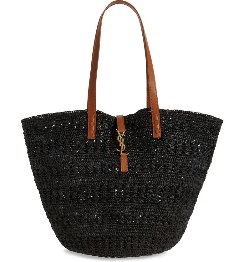Medium Panier Crochet Straw Tote | Nordstrom