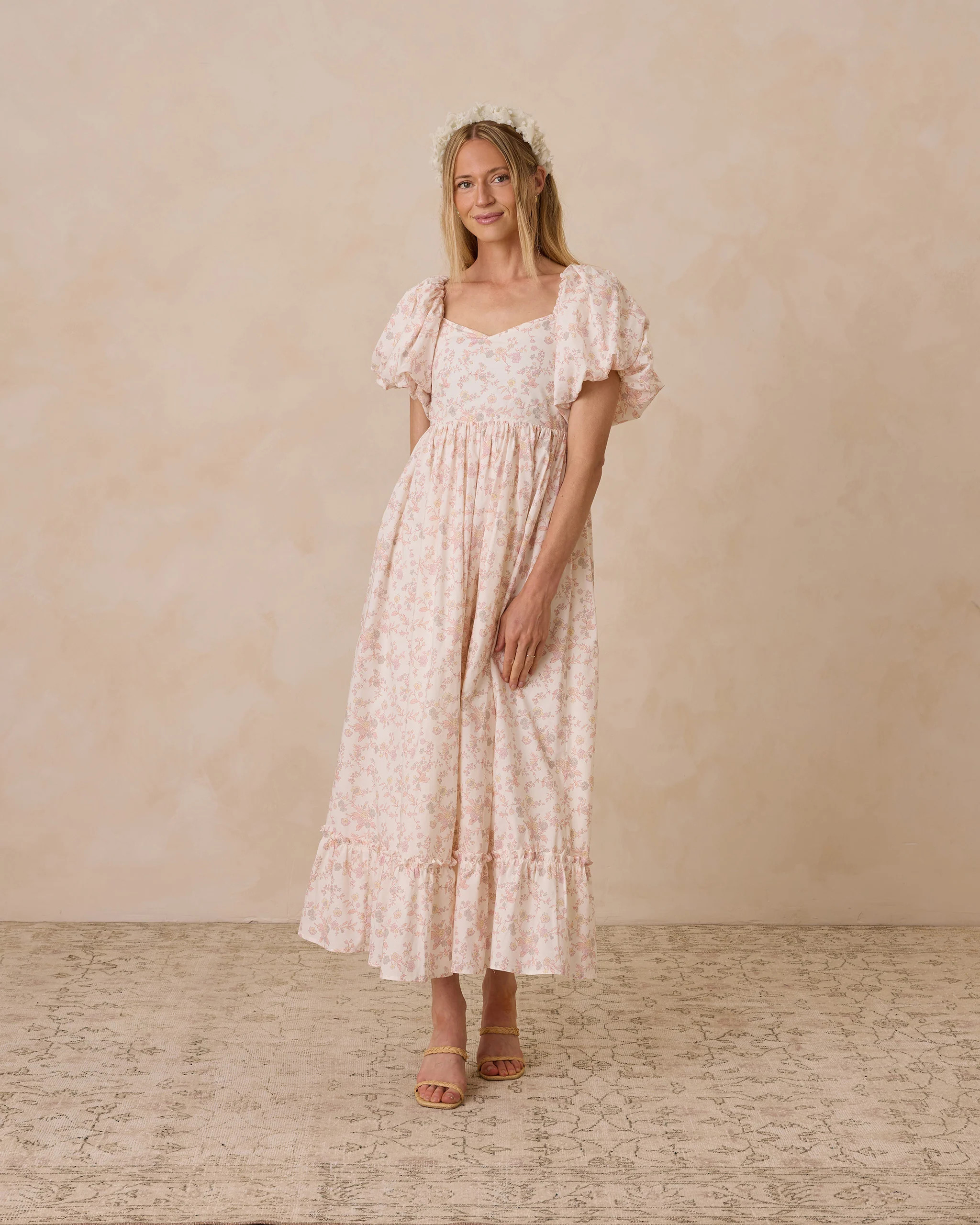 Hazel Dress || Pastel Floral | Rylee + Cru