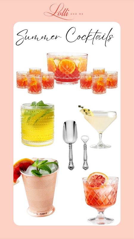 Summer cocktail and mocktail making essentials!

#LTKFind #LTKhome #LTKSeasonal