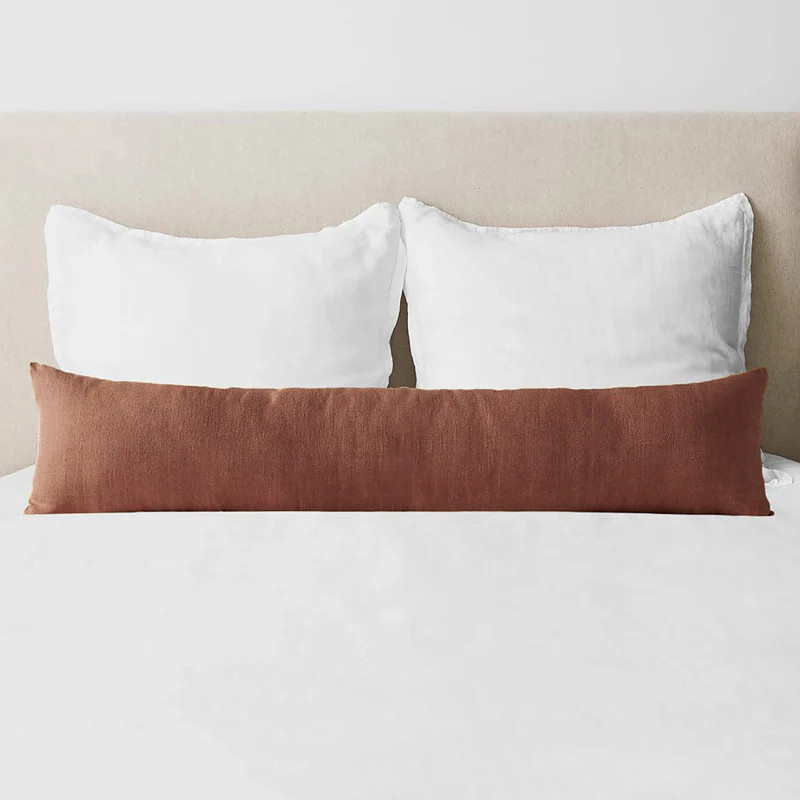 Prisha Linen Lumbar Pillow | The Citizenry