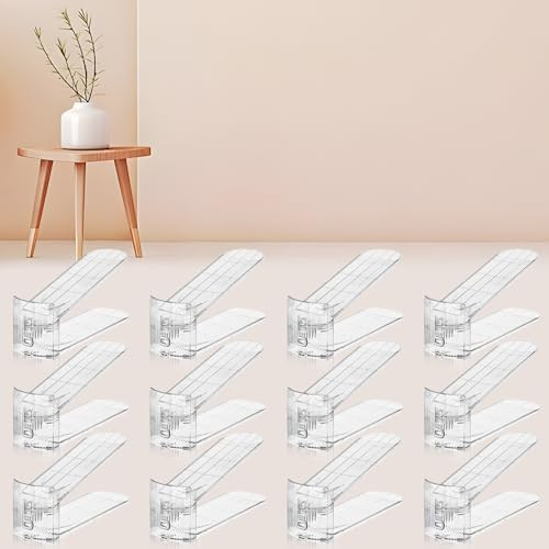 Shoe Slots Organizer for Closet,12PACK Shoe Stacker Shoe Rack Organizer for Closet Space Saver St... | Amazon (US)