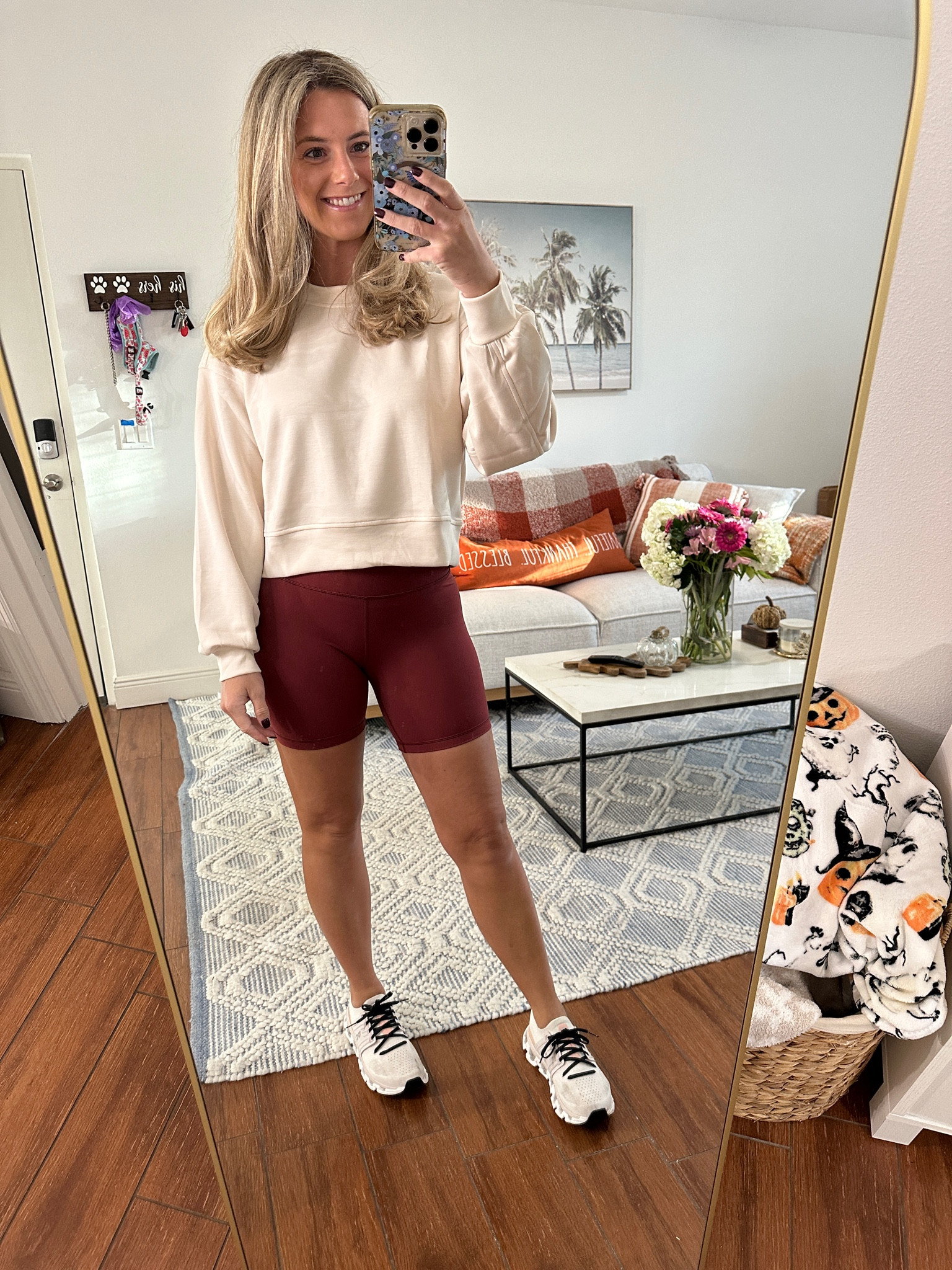 Lululemon dupes - softstreme perfectly oversized cropped crew & align shorts 

Top - small
Bottom - xsmall 

#LTKActive #LTKFindsUnder50 #LTKFitness