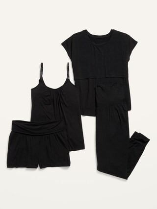 Maternity 4-Piece Sunday Sleep Essentials Kit | Old Navy (US)