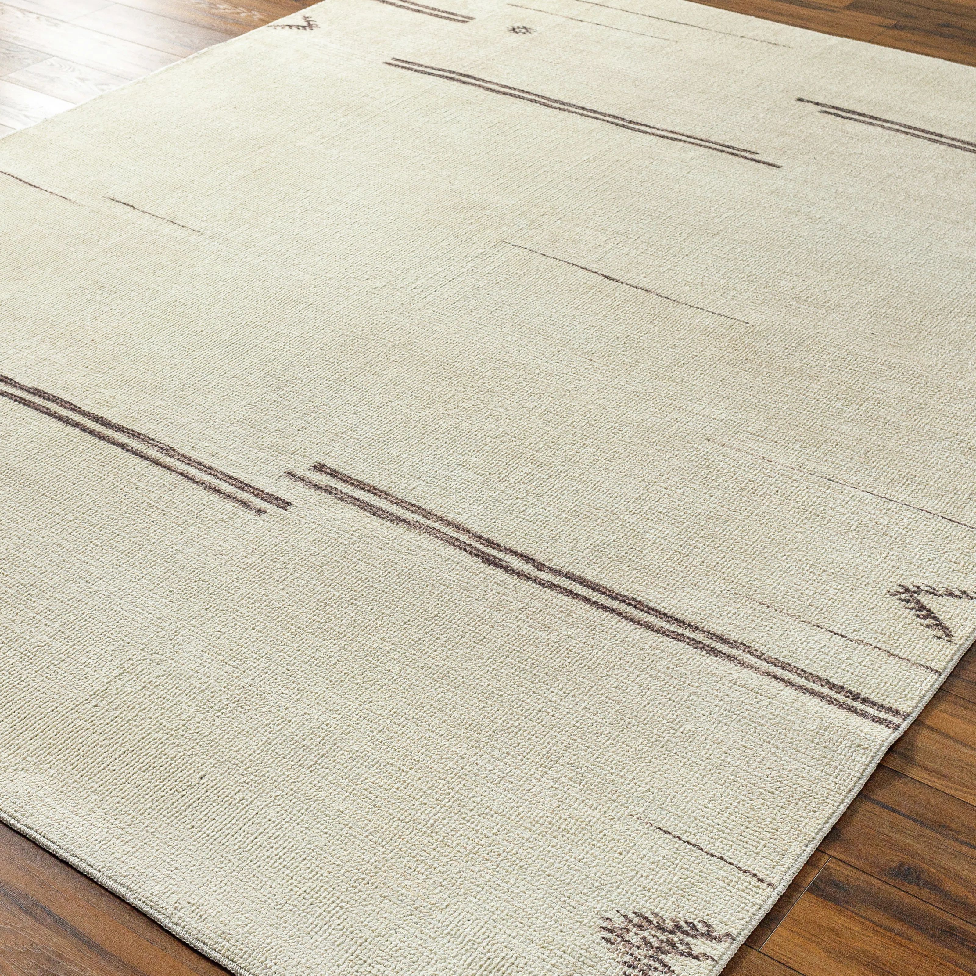 Becki Owens x Surya Rivi Vintage Iron/Ivory Area Rug | Wayfair North America