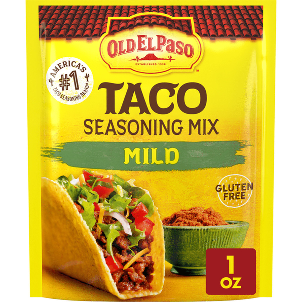 Old El Paso Mild Taco Seasoning Mix | Instacart