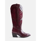 Madden NYC Women's Faux Leather Croco Butterfly Boots | Walmart (US)