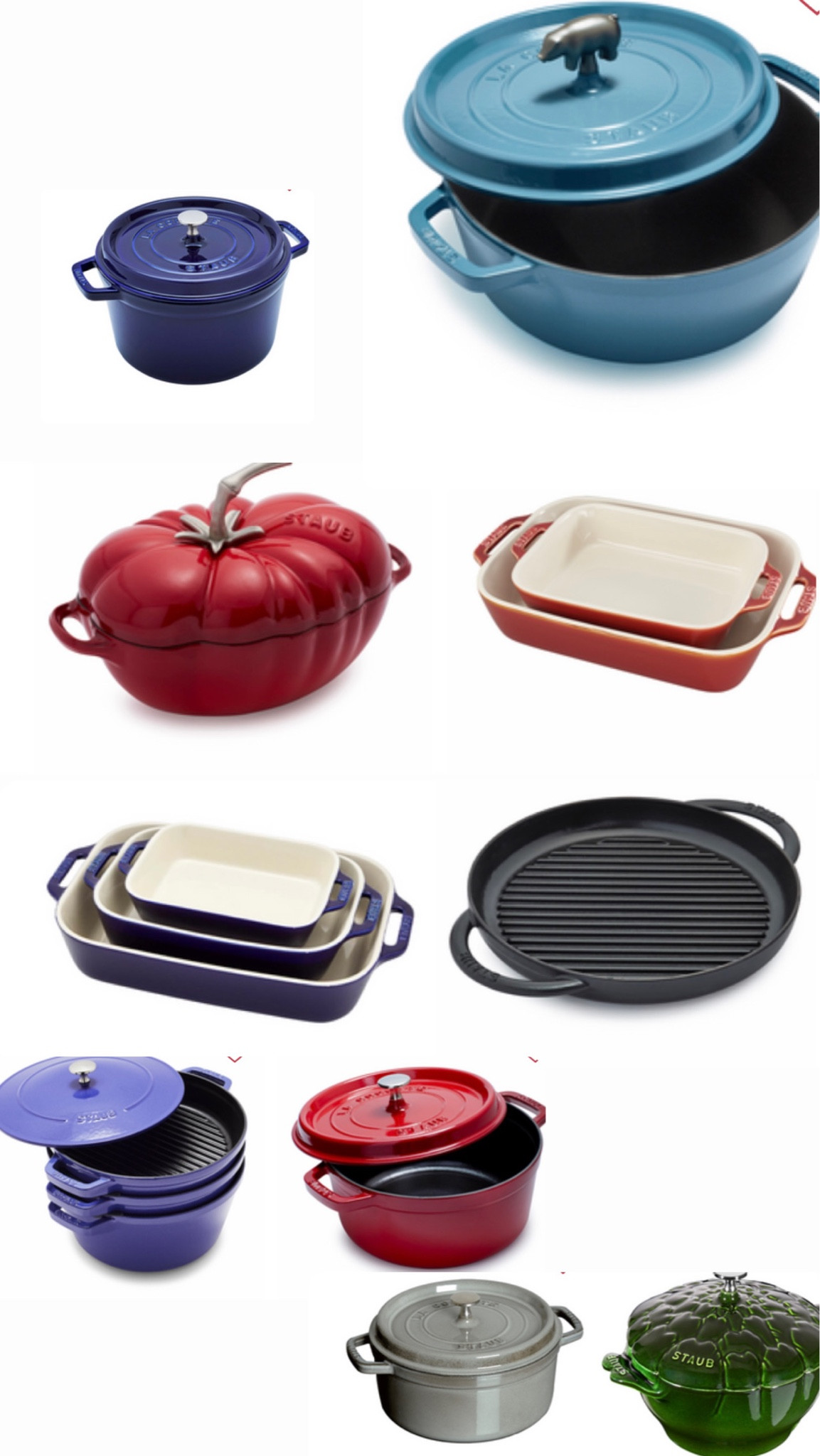If you wanted to get high quality cast iron  cookware now is the time! Shop this amazing Staub and Le Creauset sale! 

#LTKGiftGuide #LTKFind #LTKsalealert