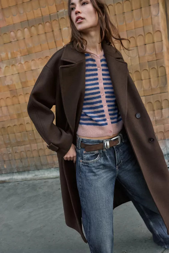 SOFT OVERSIZED COAT | Zara UK