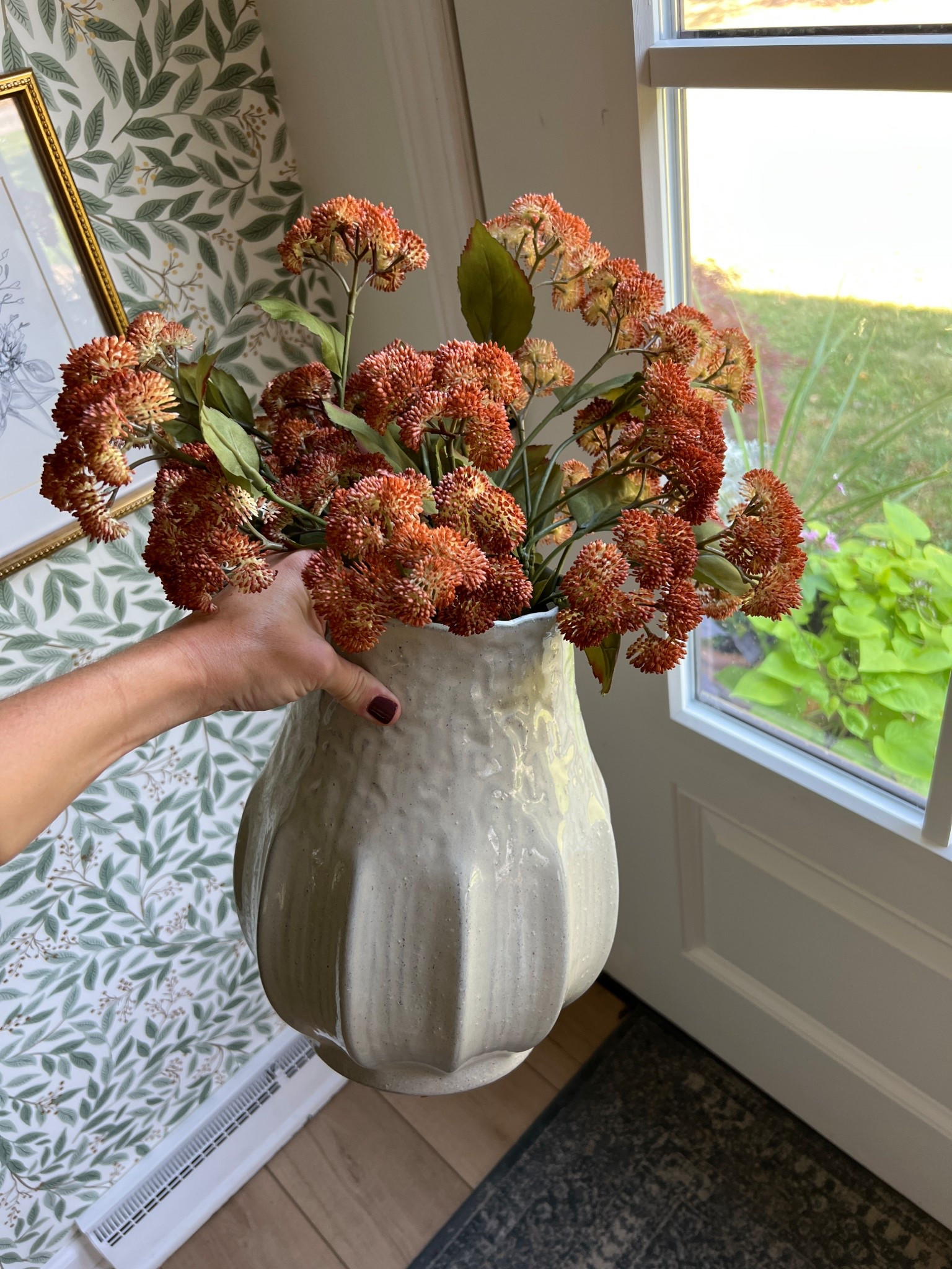 The florals from Target are stunning! I paired it with this gorgeous vase and the result is a perfect arrangement for Fall 🍂 

#LTKSeasonal #LTKHome #LTKFindsUnder50
