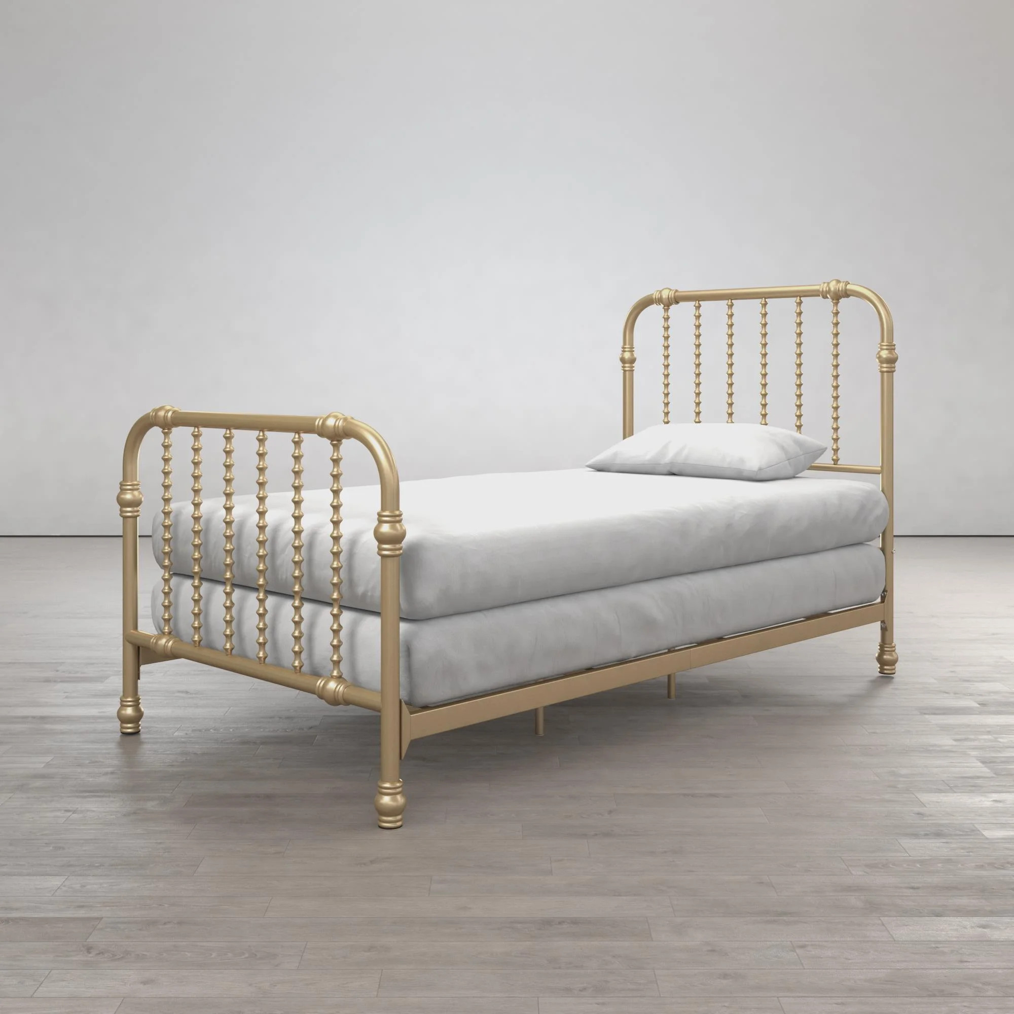 Little Seeds Monarch Hill Wren Metal Bed Full, Gold | Walmart (US)