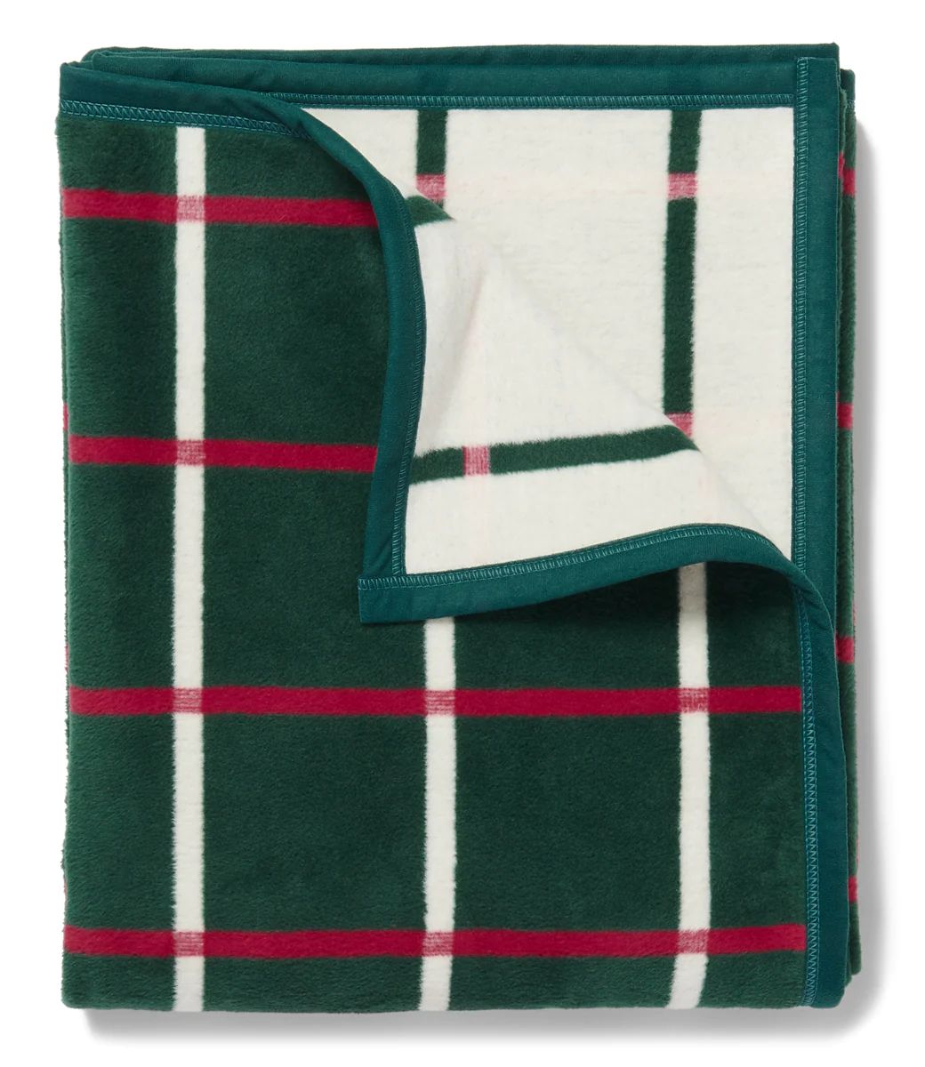 Festive Plaid Green Blanket | ChappyWrap