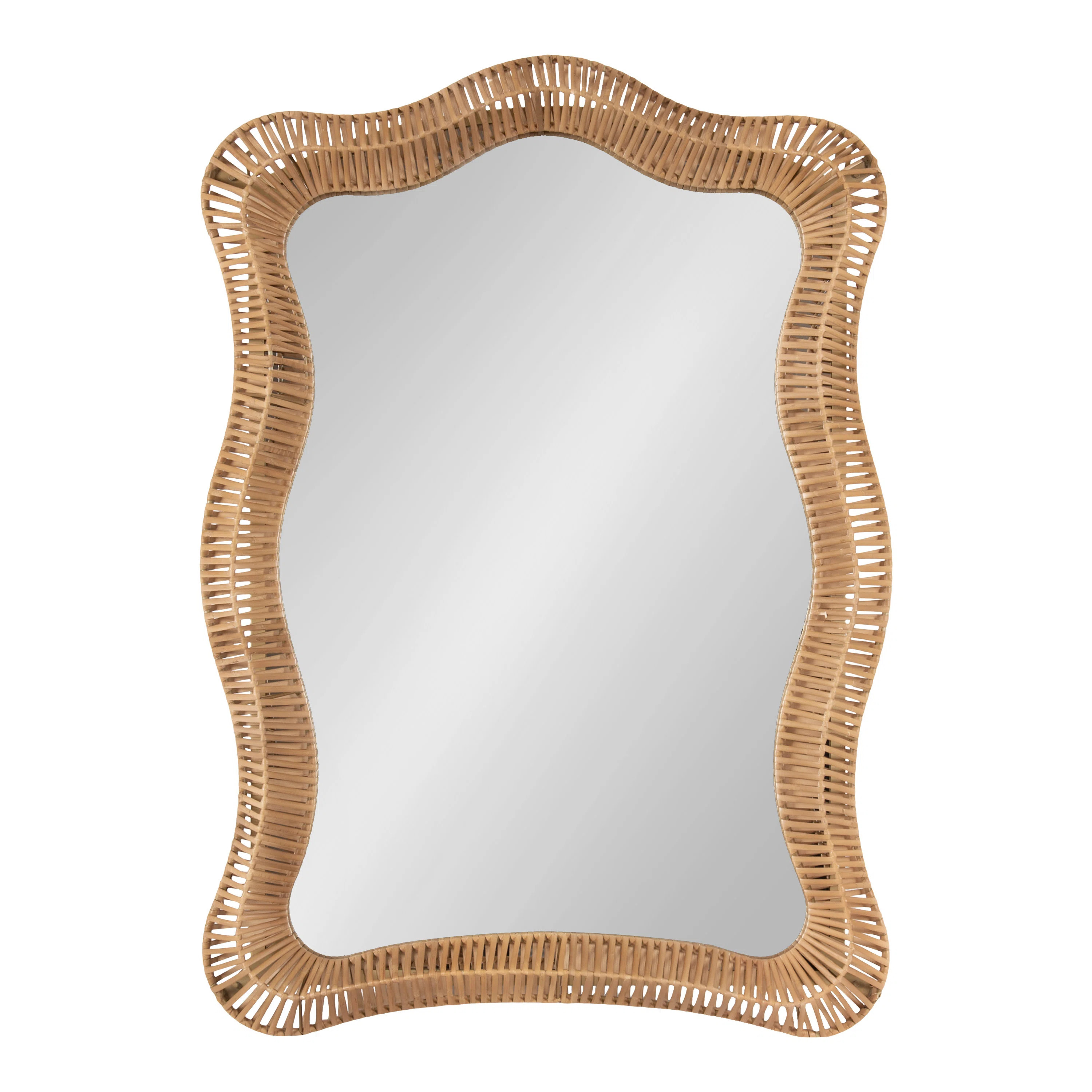 Bay Isle Home™ Arched Rattan Wall Mirror | Wayfair | Wayfair North America