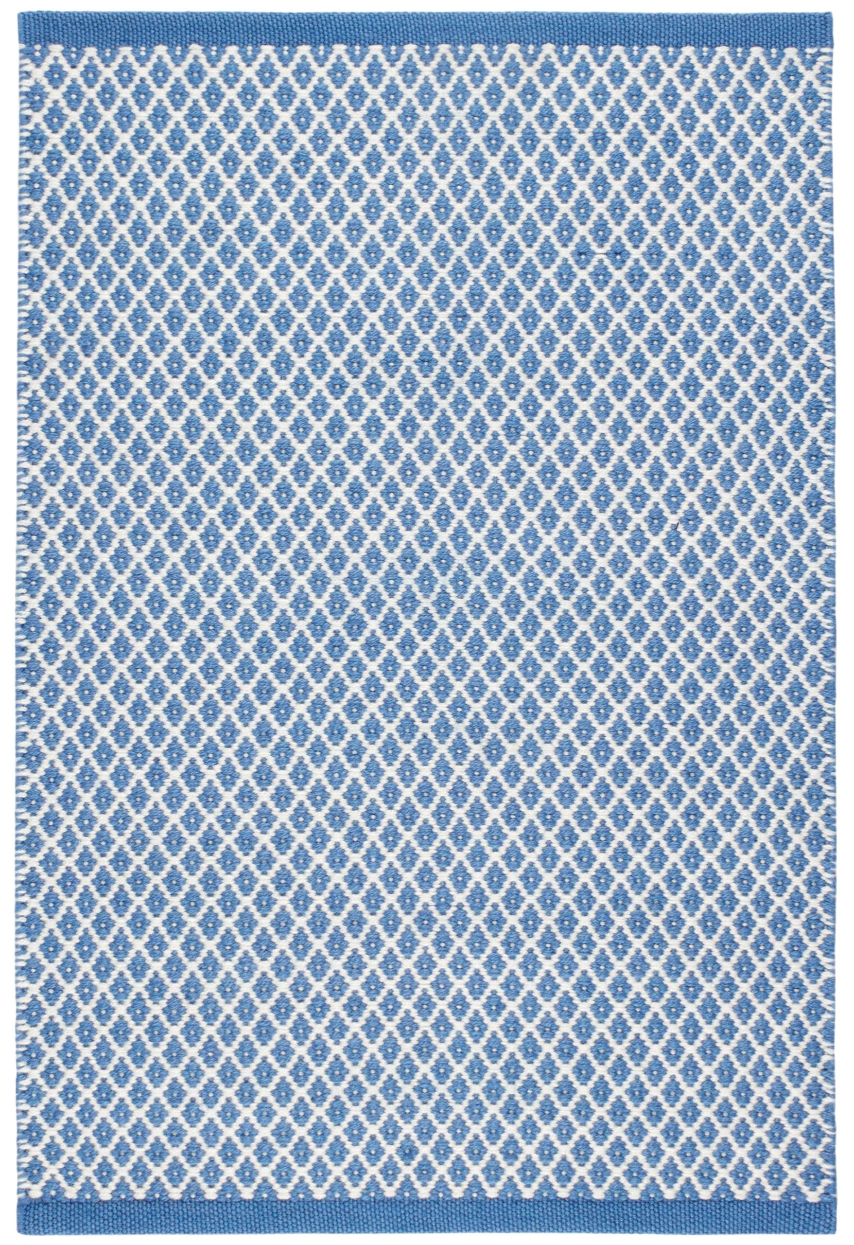 Dash and Albert Mainsail Indoor/Outdoor Area Rug - 3' x 5' French Blue - Diamond Handwoven Washab... | Amazon (US)