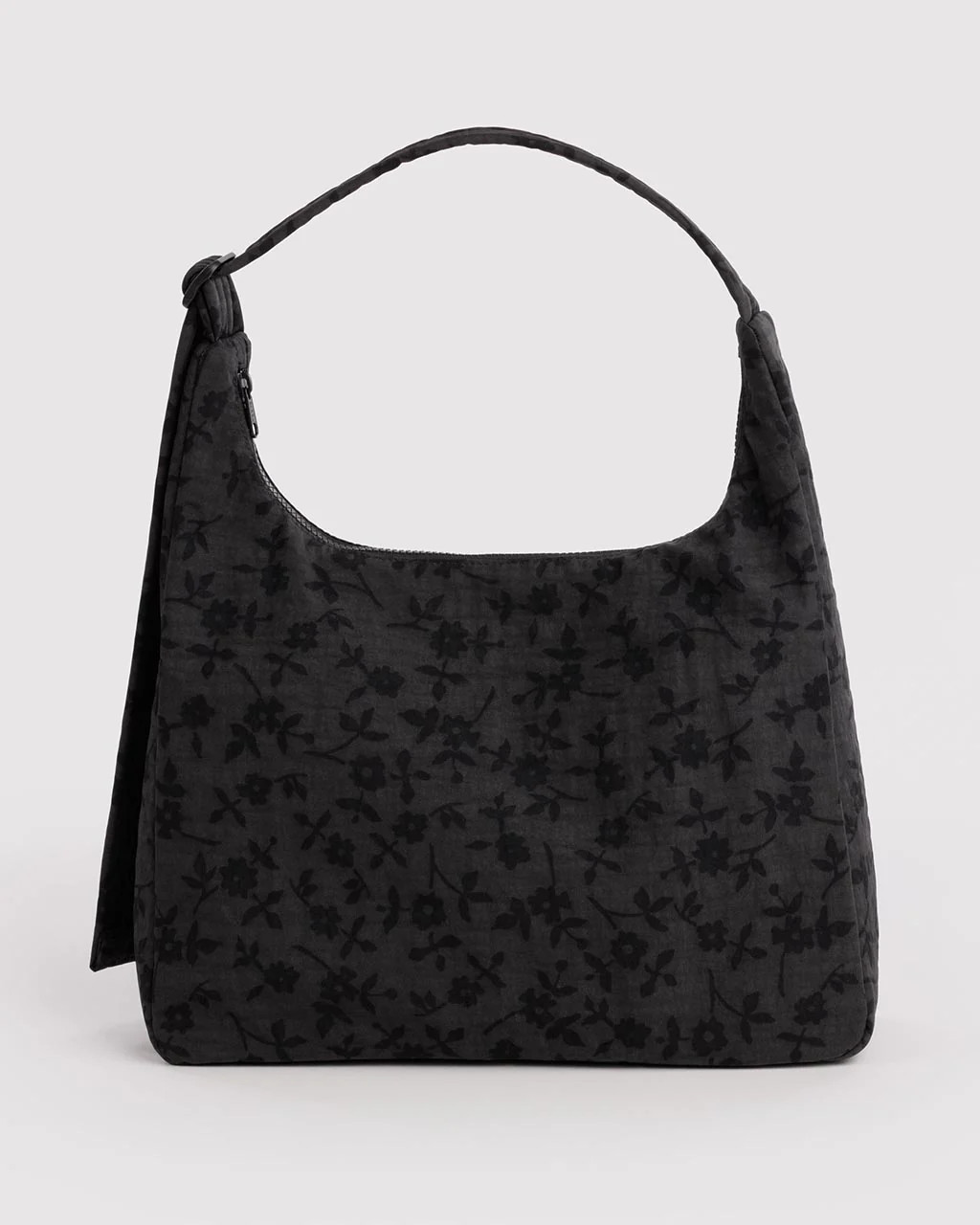 Nylon Shoulder Bag - Charcoal Ditsy Floral | ban.do