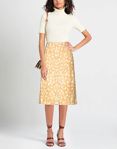 BURBERRY Skirts | Sand Women‘s Midi Skirt  | YOOX | YOOX (US)