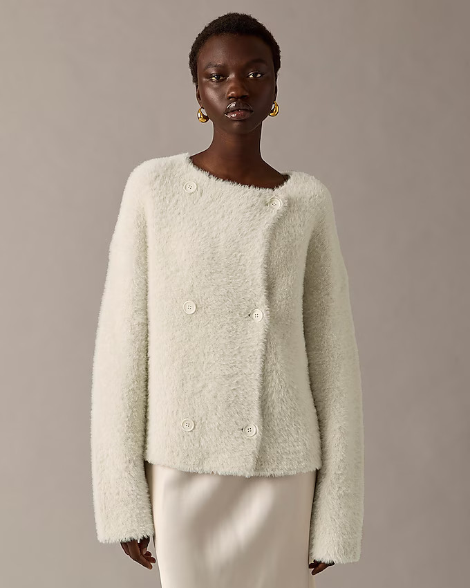 Collection oversized double-faced wool-blend jacket | J. Crew US