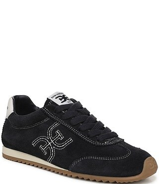 Isella Suede Logo Lace Up Sneakers | Dillard's
