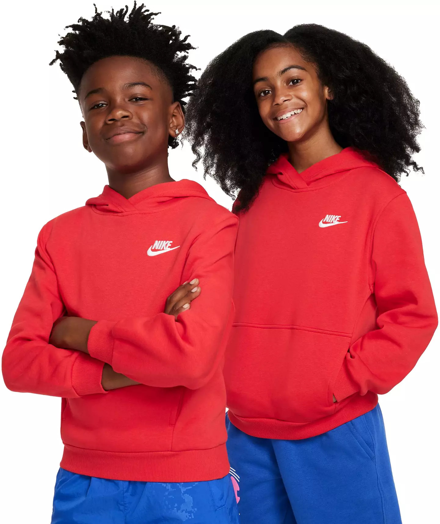 Nike All Kids Fit Sportswear Club Fleece Hoodie | DICK'S Sporting Goods