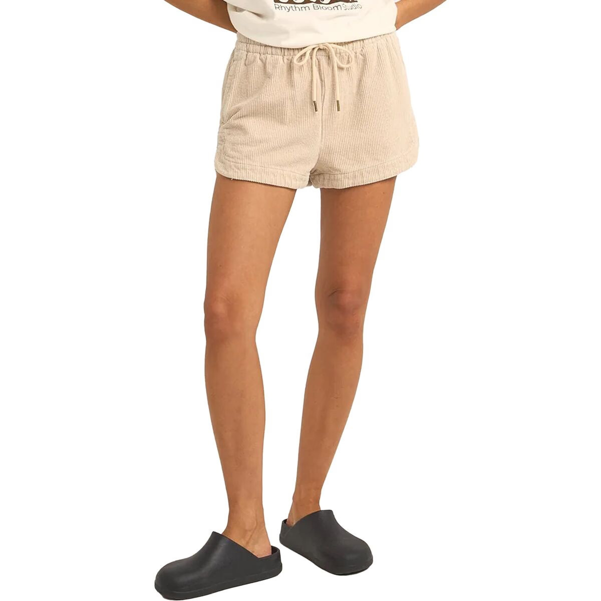 Rhythm Mazzy Corduroy Short - Women's Sand, 8 | Backcountry
