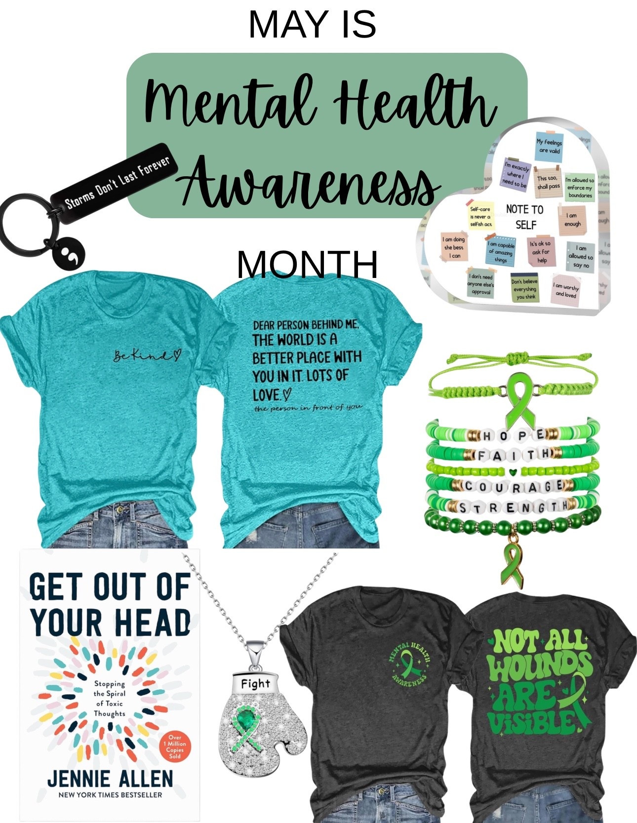 May is mental health awareness month 💚🩵

#LTKdayinmylife #LTKSaleAlert #LTKU