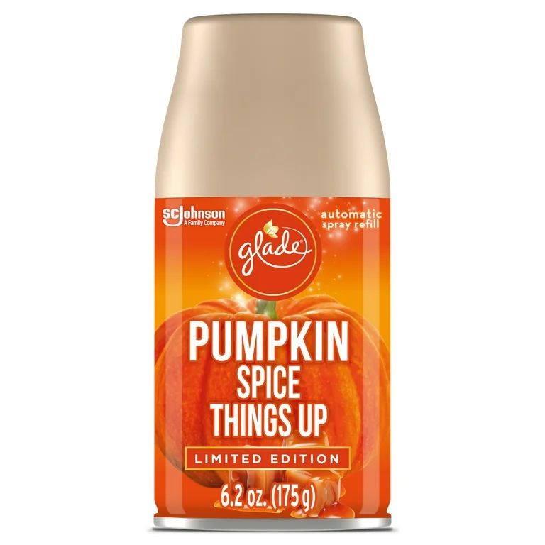 Glade Automatic Spray Refill, Pumpkin Spice Things Up, Large, 6.2 oz | Walmart (US)