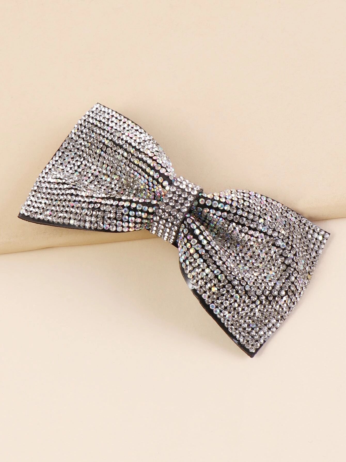 Rhinestone Decor Bow Design Hair Clip | SHEIN