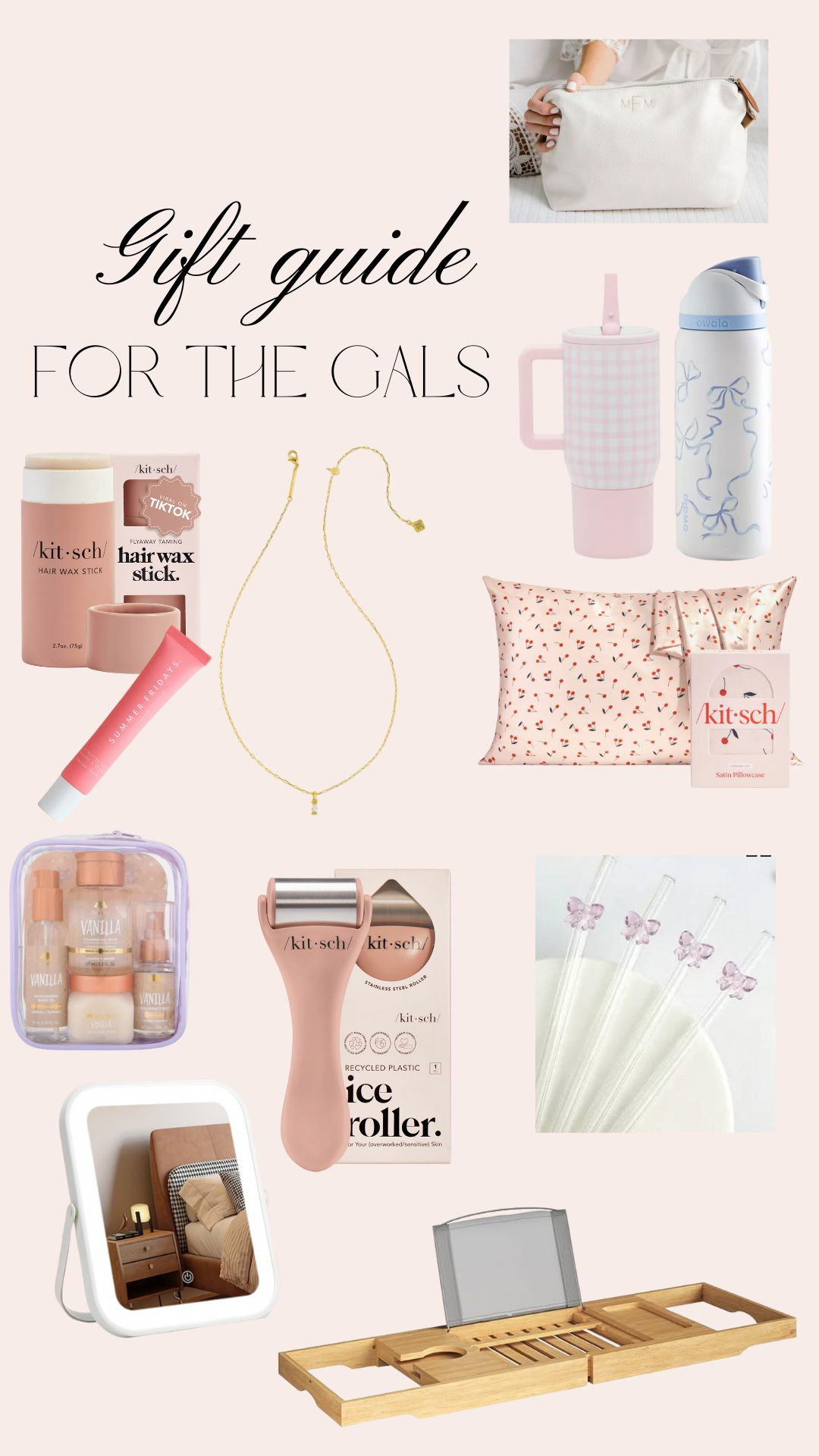 For the girls in your life! 

From your bestie to your sister, I’ve rounded up gift ideas for all ages. 

Shop all my top picks on LTK! #GiftGuide #LTKHoliday #ForHer” 

 #LTKGiftGuide #LTKSaleAlert #LTKBeauty