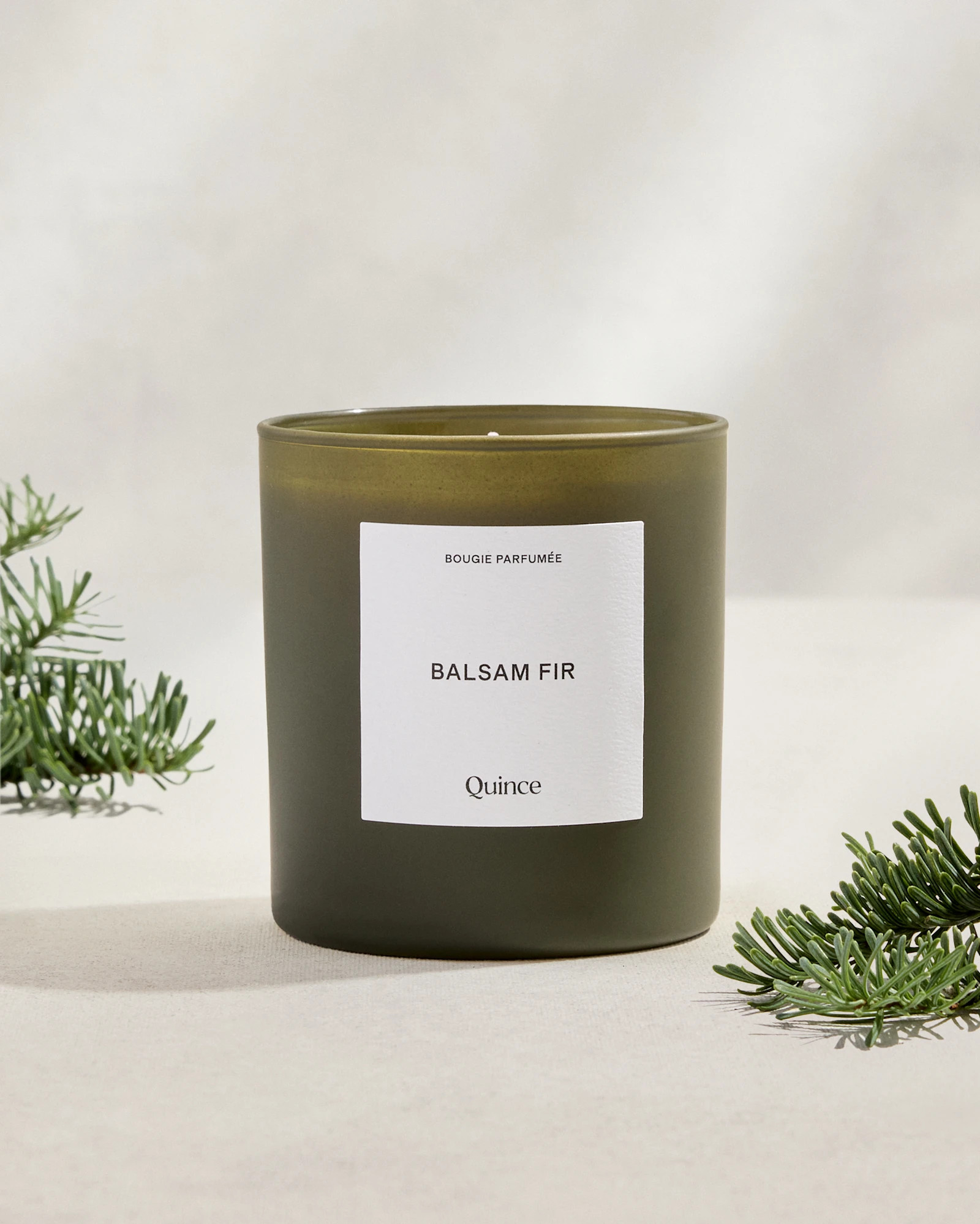 Quince | Balsam Fir Candle, Plant-Based Wax | Quince