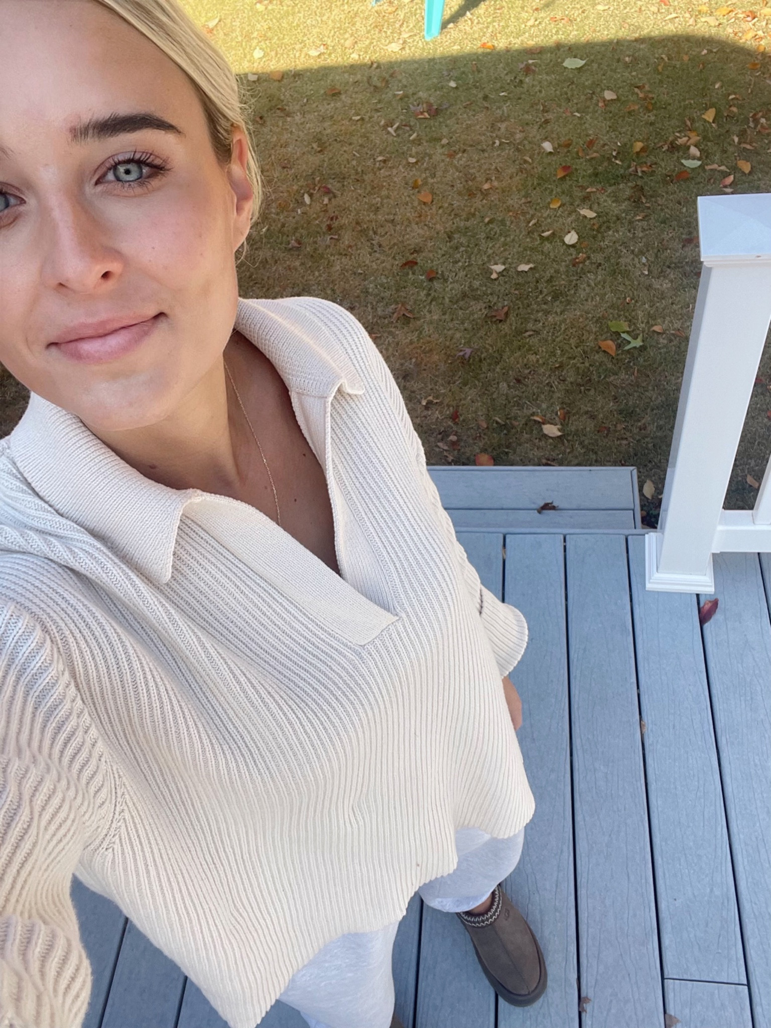 Comfy fall outfit🍂😌
I’ve been wearing this sweater on repeat and just got a new color of tasman uggs and am in LOVE

#fall #falloutfit #amazon #ugg #slippers #fallshoes #nordstrom #sweatpants #oversizedsweatpants #abercrombie #lounge #loungewear #comfyoutfits #sweater #oversizedsweater #gap #cozyoutfit #weekendoutfit #errandoutfit #winteroutfit #giftidea #giftsforher #traveloutfit #airportoutfit #fallshoes



#LTKSeasonal #LTKCyberWeek #LTKShoeCrush