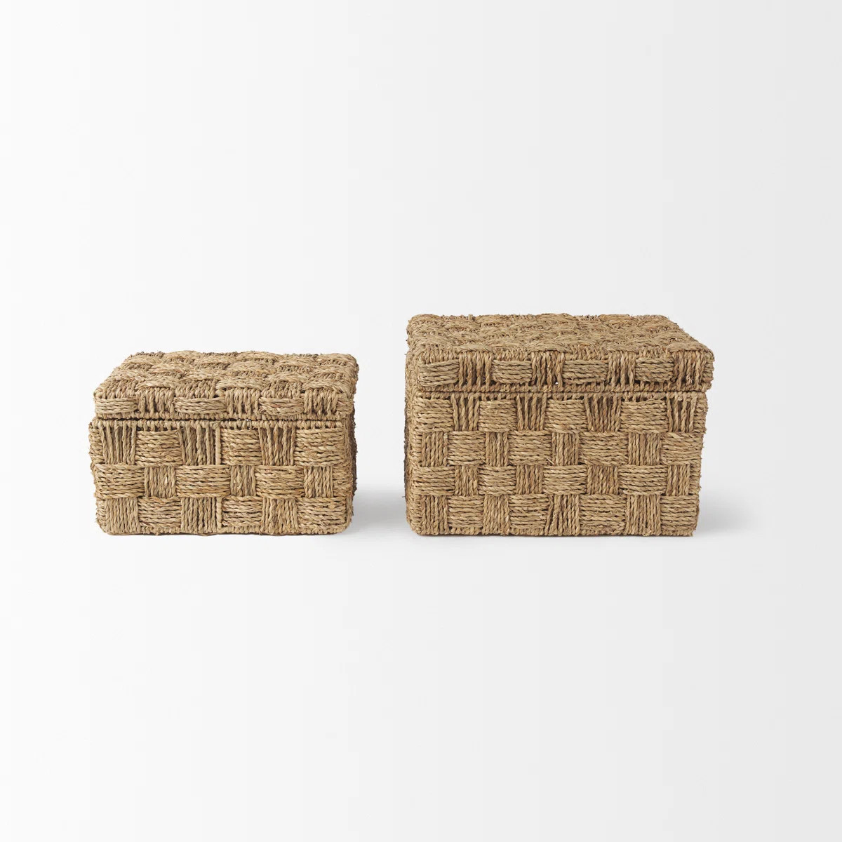 Dovecove Seagrass Decorative Basket | Wayfair North America
