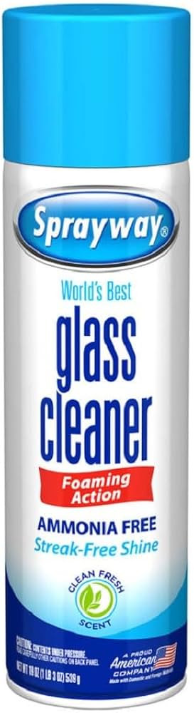 Sprayway Glass Cleaner Aerosol Spray, 19 oz (Packaging May Vary) | Amazon (US)