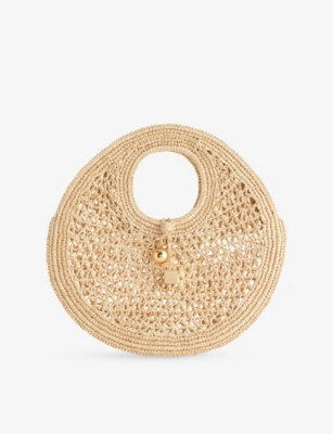 The Spiaggia Raffia Bag | Selfridges