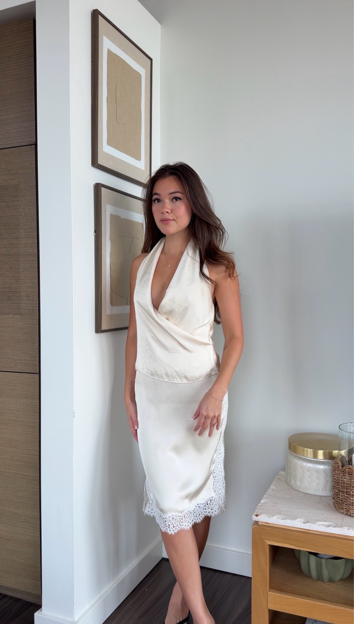 top: S in seaside creme
skirt: 0 in Ss Cream/Light Birch

#LTKPetite