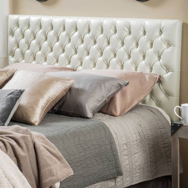 Jezebel Adjustable Full/Queen Tufted Headboard by Christopher Knight Home | Bed Bath & Beyond