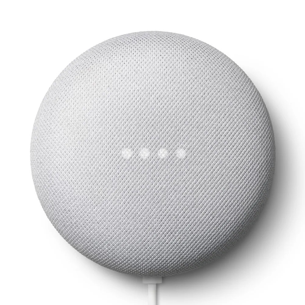 Google Nest Mini (2nd Gen) Smart Speaker with Google Assistant Voice Control in Chalk | GA00638-US | Lowe's