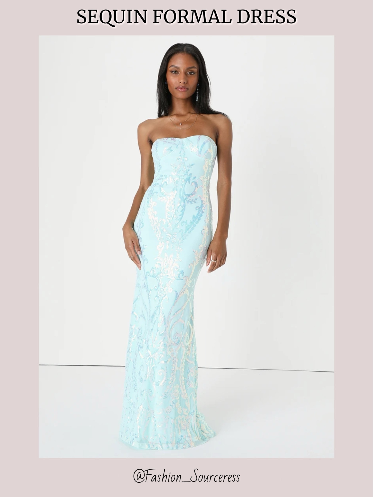 Made to Stun Light Blue Sequin … curated on LTK