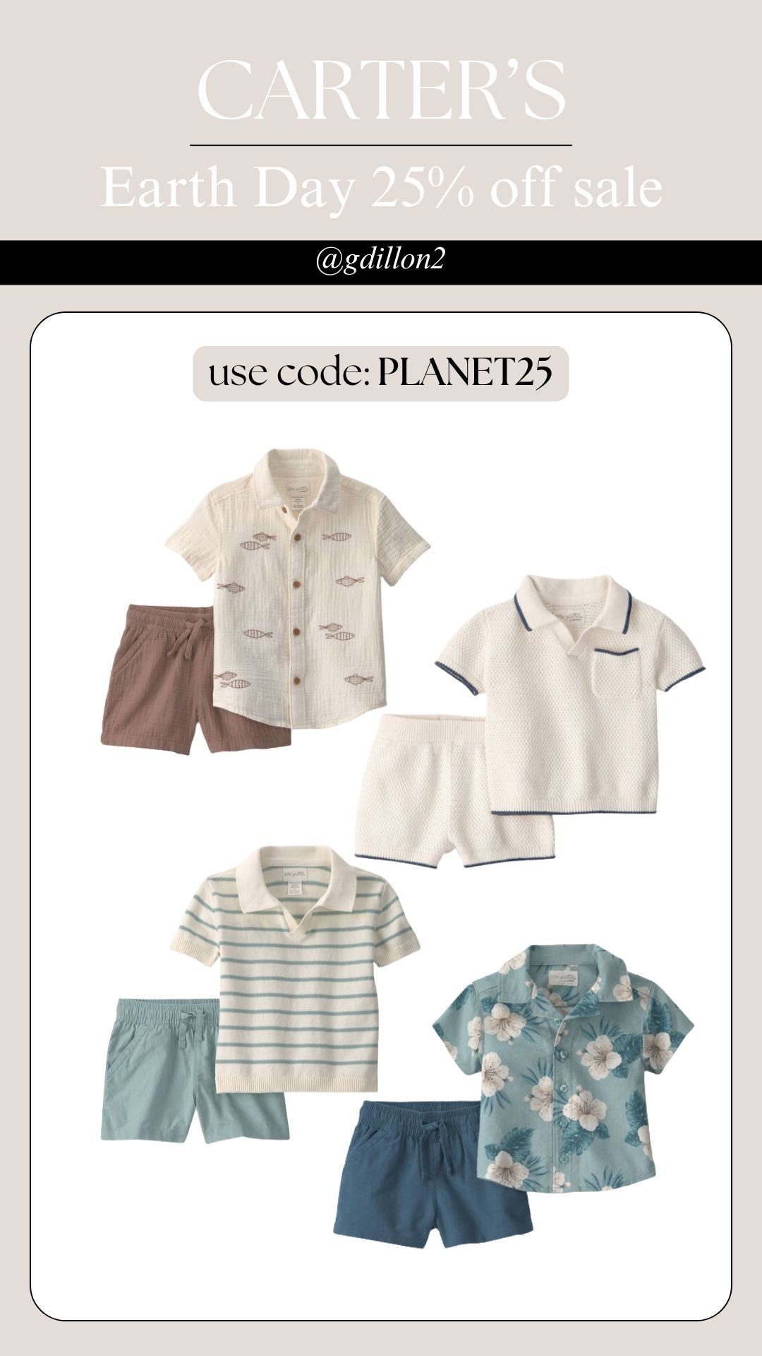 Earth Day exclusive! 25% off sale with code: PLANET25

#LTKKids #LTKSaleAlert #LTKootd
