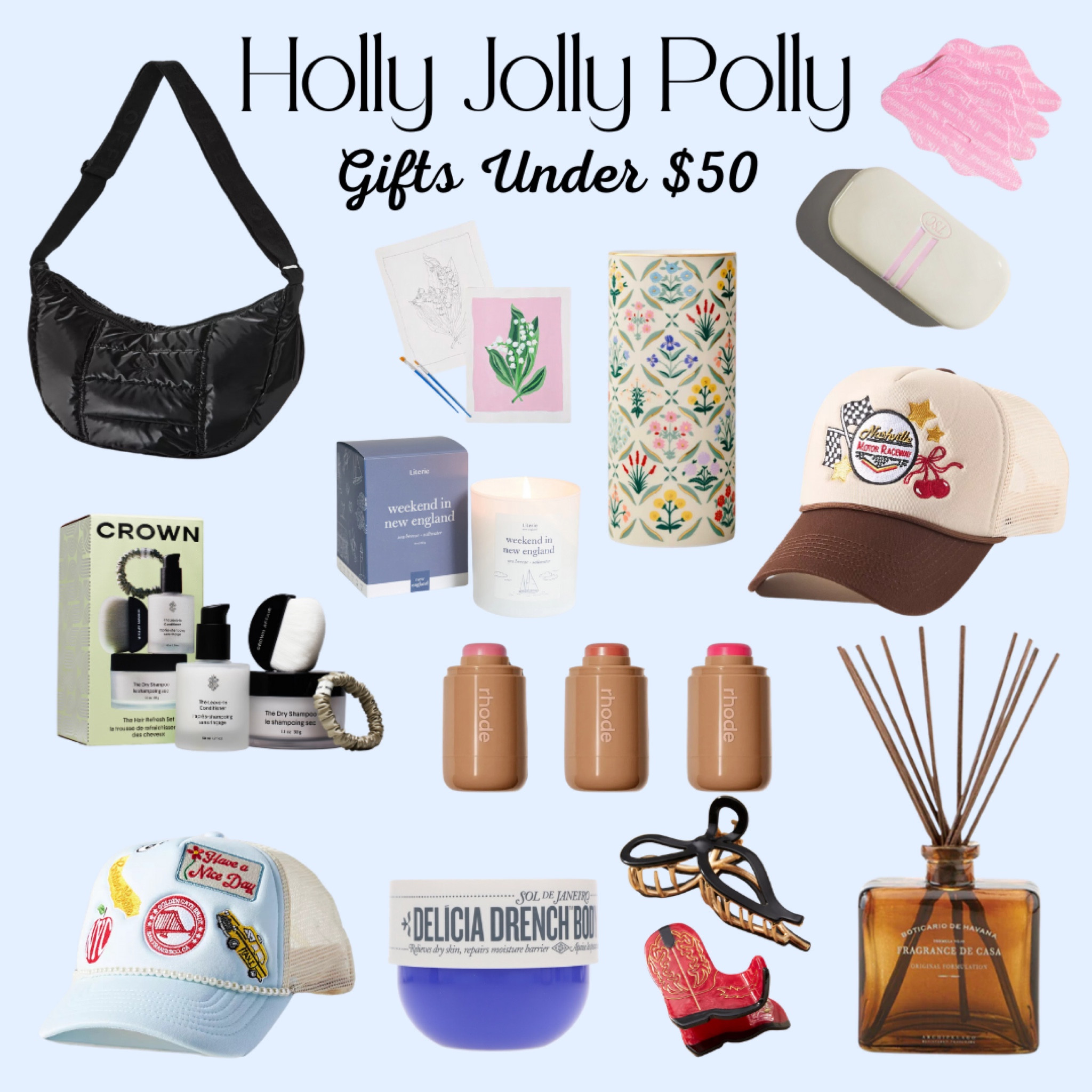 #giftguide my best gift ideas under $50! 

#LTKGiftGuide #LTKHoliday #LTKFindsUnder50