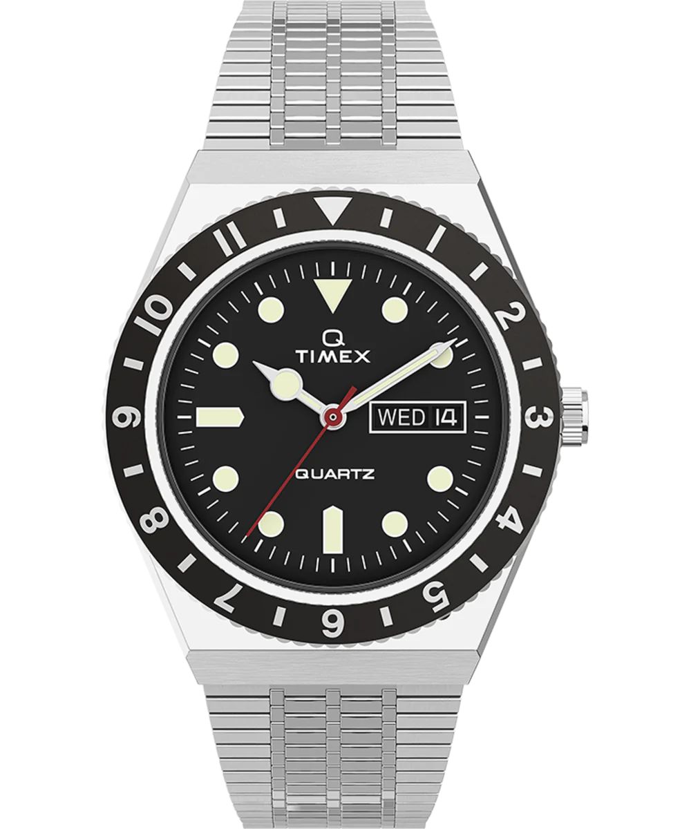Q Timex Reissue 38mm Stainless Steel Bracelet Watch | Timex