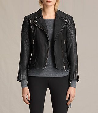 Papin Leather Biker Jacket | AllSaints US