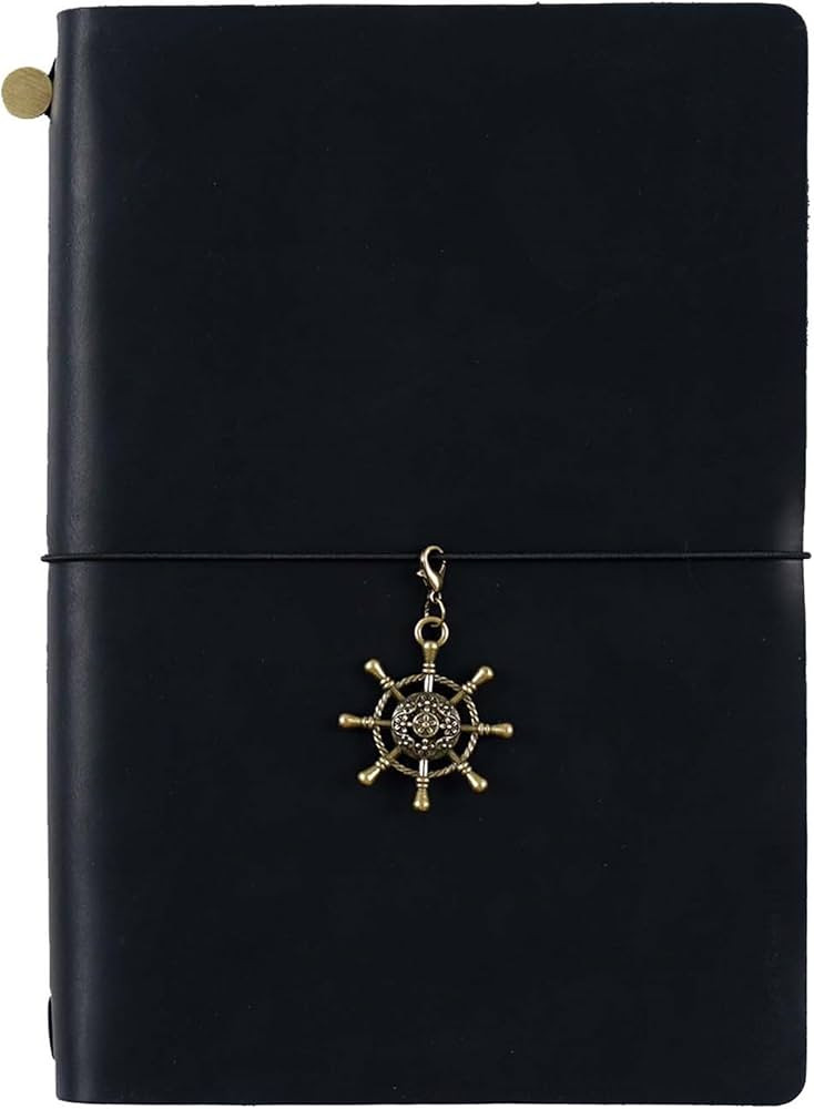 AIGUONIU Genuine Leather TN Travel Notebook Protective Cover Journal Sketchbook Planner Agenda Di... | Amazon (US)
