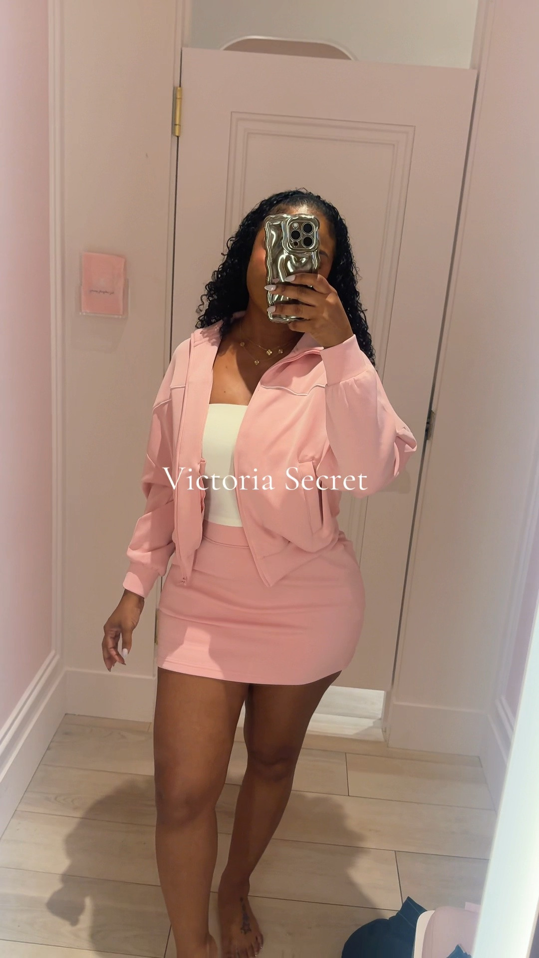 spring outfits 2026
Victoria Secret Set.
Will pin everything on my storefront.

5”3 162lb 
I’m wearing a size xs small for top and small mini Skirt 

Jacket runs big 


Featherweight Knit Full-Zip Track 
Featherweight Knit Mini Skirt

Comes in 2 Colors.

#victoriassecret #victoriassecretpink #tracksuit #summeroutfits #matchingset 

#LTKActive

#LTKActive #LTKU #LTKootd