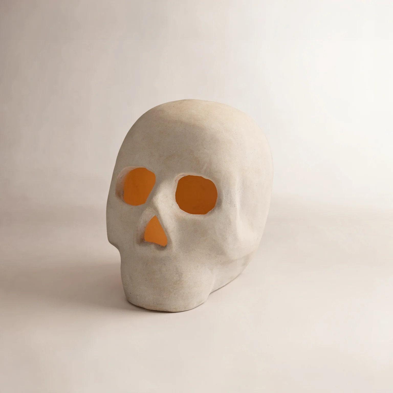 Aged Decorative Skull Figurines 2xSet of 2 - 9"L (Set of 4) | Birch Lane
