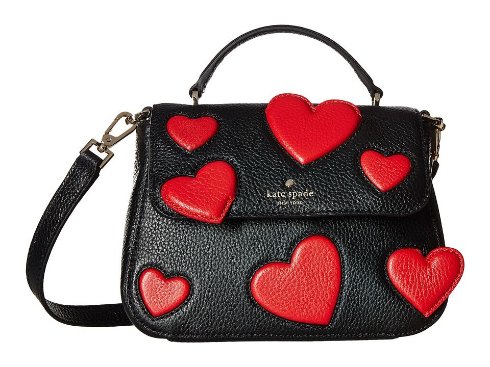 Kate Spade New York - Be Mine Heart Small Alexya (Multi) Handbags | Zappos