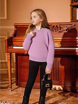 YOUNGER STAR Toddler Baby Girls Boys Knit Sweater Pullover Long Sleeve Sweatshirt Fall Winter Clo... | Amazon (US)