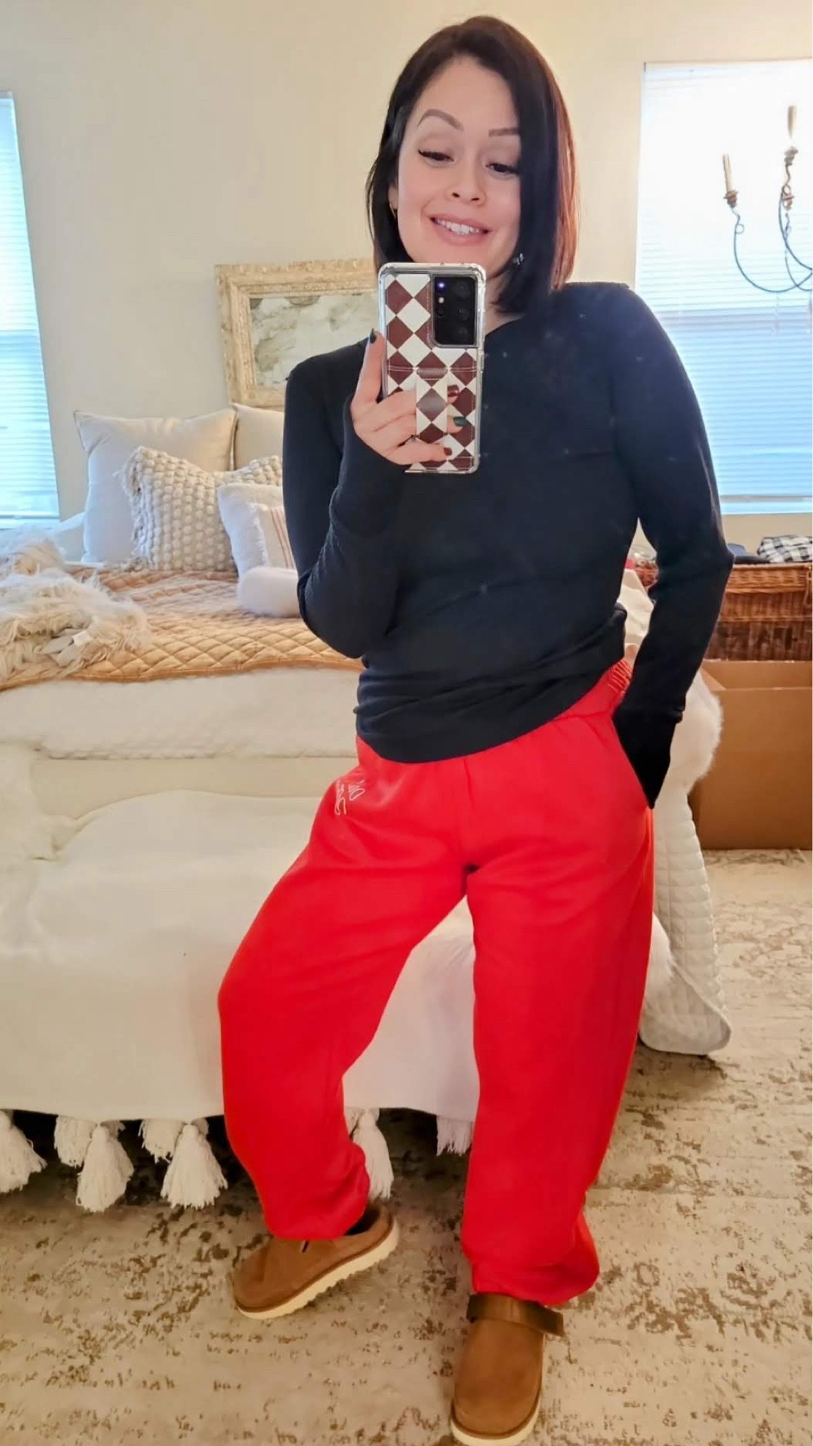Cozy lint shirt! Has thumb loops too! Runs tts I am wearing a small.

#LTKStyleTip
#LTKSaleAlert

#LTKCyberWeek #LTKHoliday #LTKSeasonal