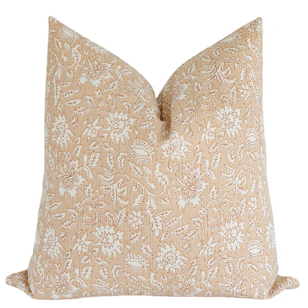 Fia Pillow Cover | Laurel & Blush