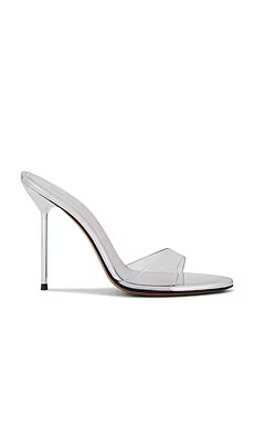 Paris Texas Lidia Mule in Silver from Revolve.com | Revolve Clothing (Global)
