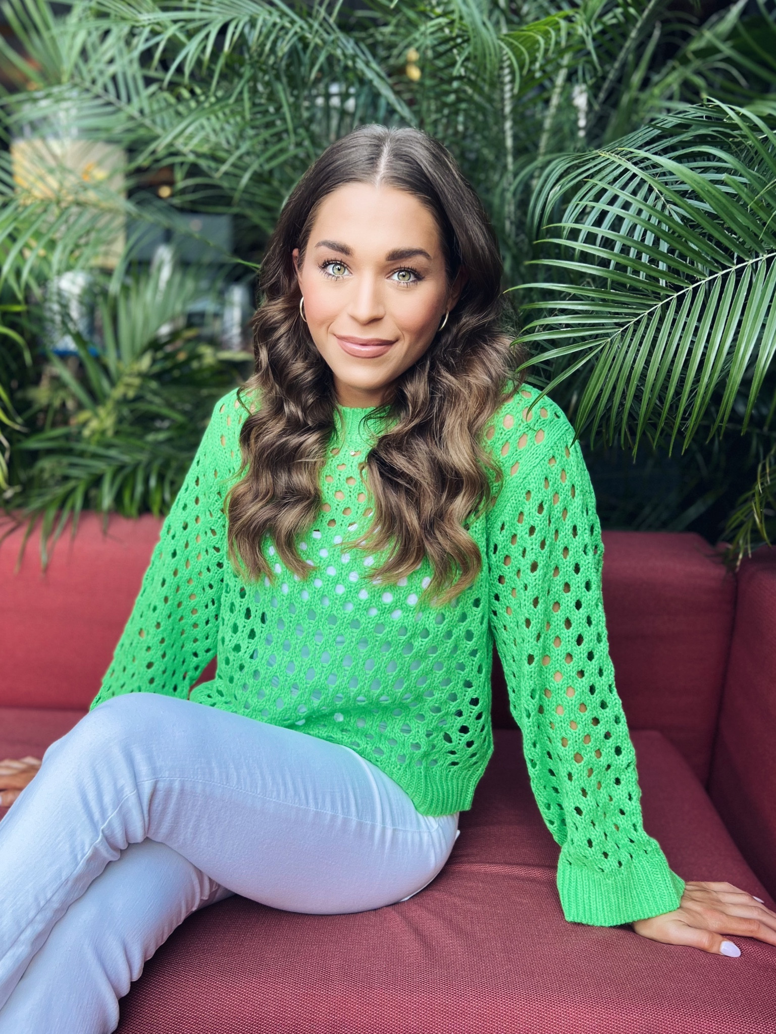 Love this bright green sweater paired with white jeans and a white tank! It comes in multiple colors! 

#LTKunder100 #LTKunder50 #LTKSeasonal
