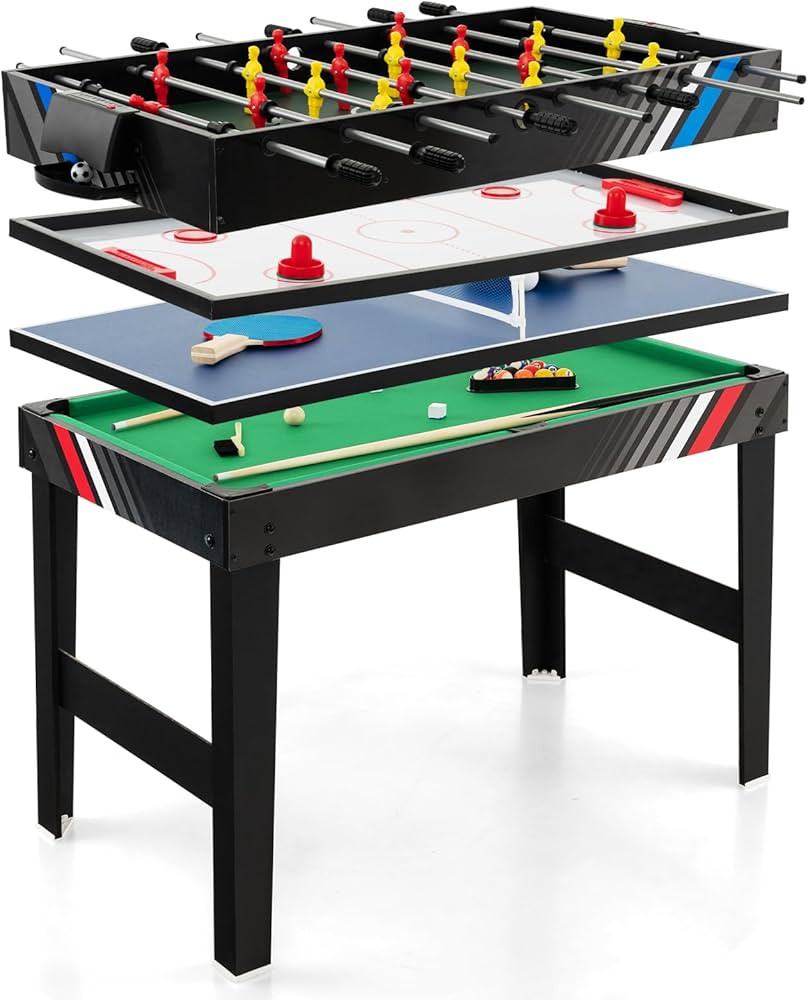 Giantex 4-in-1 Multi Game Table, 49 Inch Combination Game Tables with Adult Size Foosball Table, ... | Amazon (CA)